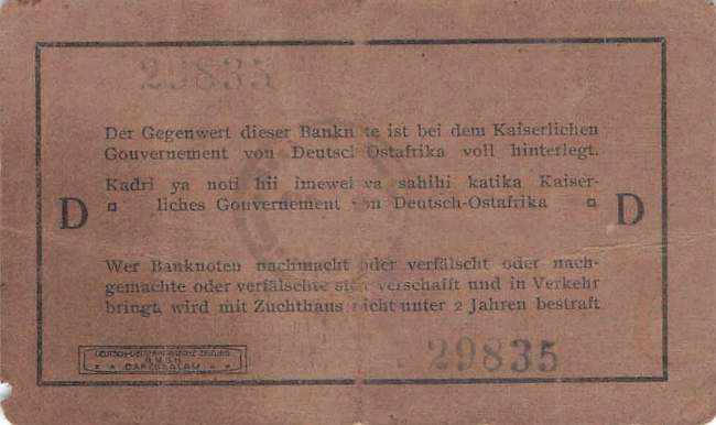 1 Rupie 1915 ro.917c Q
